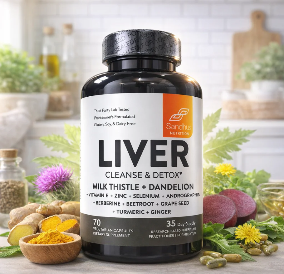 LIVER DETOX - Apoya la limpieza natural de tu hígado y recupera tu energía en pocos días 🔥