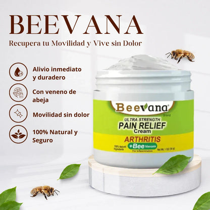Beevana crema dolores y articulaciones con Veneno de Abeja - Últimas 7 Unidades 🔥