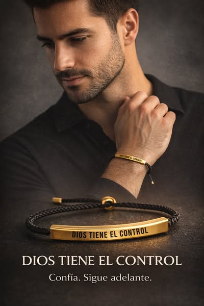 PULSERA DIOS TIENE EL CONTROL✨